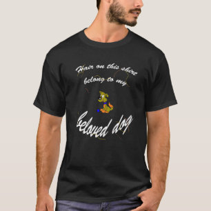 Camiseta El Pelo Pertenece A Mi Querido Perro