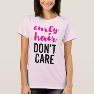 Camiseta El pelo rizado no cuida