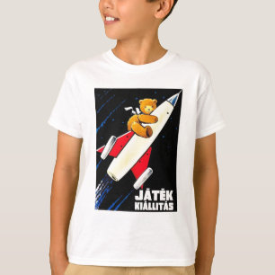 Camiseta El peluche refiere una feria húngara del juguete