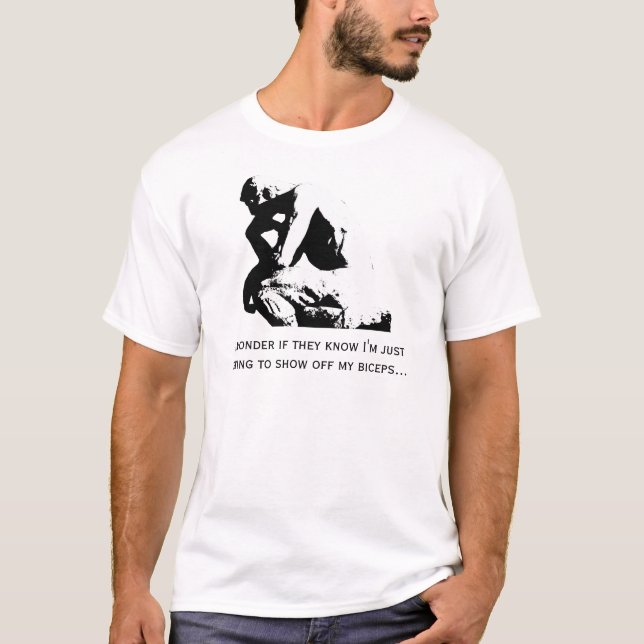 Camiseta El pensador (Anverso)
