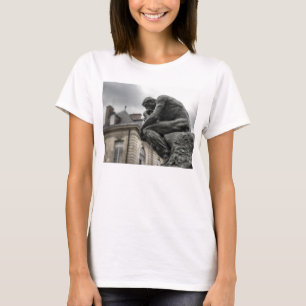 Camiseta El Pensador Rodin París Escultura