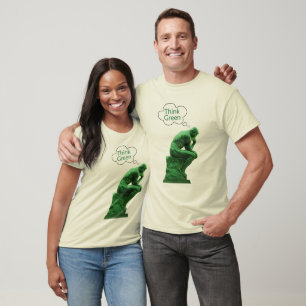 Camiseta El pensador verde