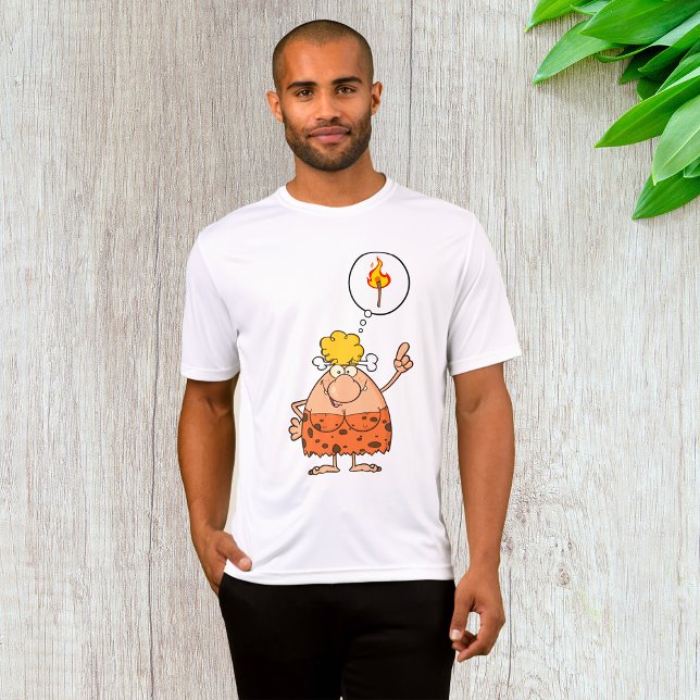 Camiseta El pensamiento de una mujer con un tirón de fuego (Subido por el creador)
