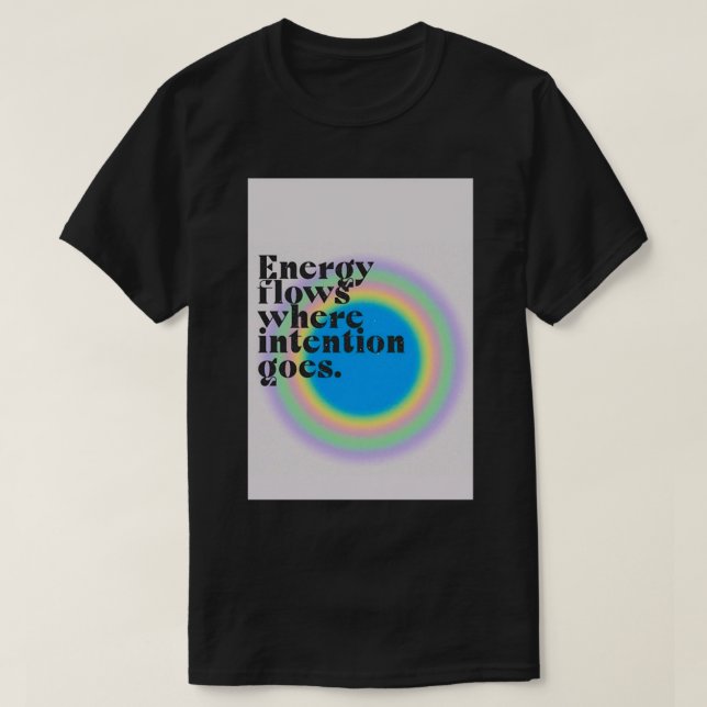 Camiseta El pensamiento positivo hace la diferencia (Diseño del anverso)