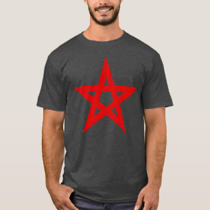 Camiseta El pentagrama (rojo)
