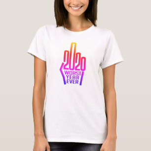 Camiseta El Peor Año Que Ha Comenzado El Diseño De 2020