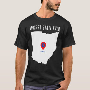 Camiseta El peor estado de Ohio