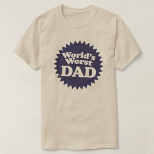 Camiseta El peor papá del mundo