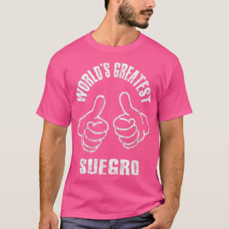 Camiseta El peor suegro del mundo de los hombres (afligido)