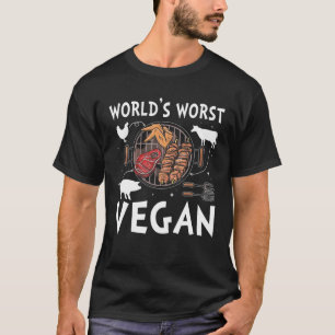 Camiseta El peor vegano del mundo