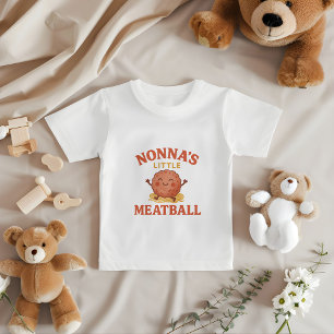 Camiseta El pequeño bebé de carne de Nonna   Un regalo ital