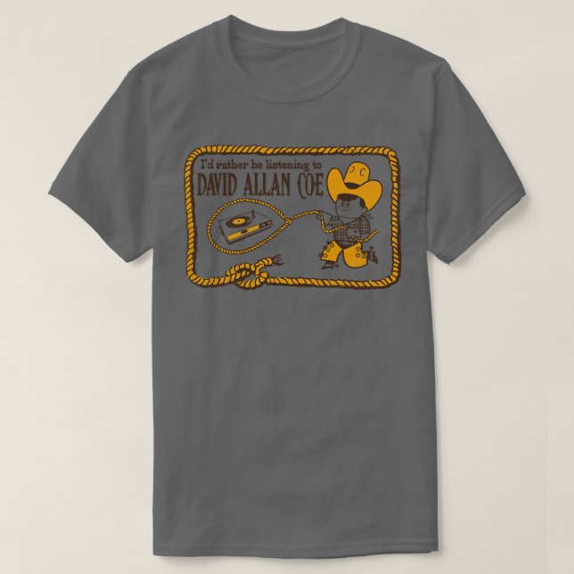 Camiseta El pequeño Cowboy David Allan (Diseño del anverso)
