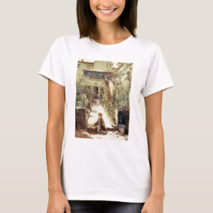 Camiseta El pequeño florista (aceite en lona)