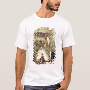 Camiseta El pequeño florista (aceite en lona)