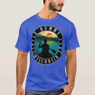 Camiseta El pequeño lago Dummy Wisconsin en canoa