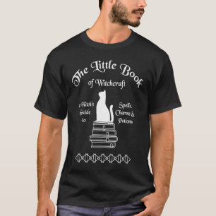 Camiseta El pequeño libro de brujería Rótulo Halloween