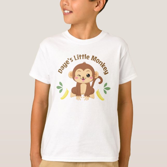 Camiseta El pequeño mono de Daye (Anverso)