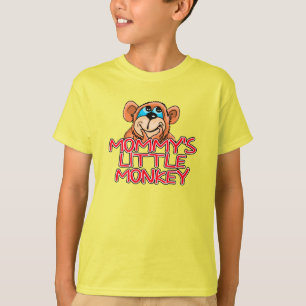 Camiseta El pequeño mono de la mamá