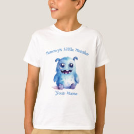 Camiseta El pequeño monstruo X de mamá