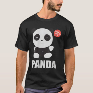 Camiseta El pequeño Panda Nunca Dice No A Panda