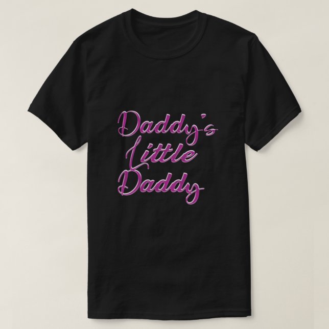 Camiseta El pequeño papá clásico de papi (Diseño del anverso)