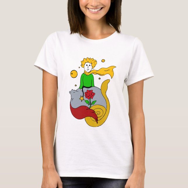 Camiseta El pequeño príncipe (Anverso)