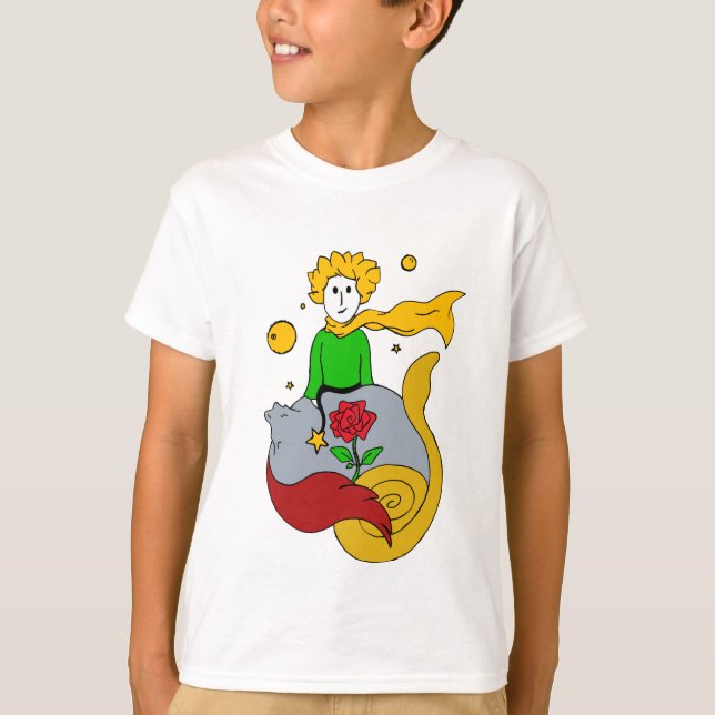 Camiseta El pequeño príncipe (Anverso)