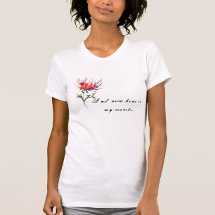 Camiseta El pequeño príncipe… "y aquí es mi secreto ah