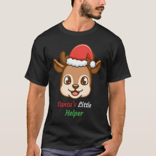 Camiseta El pequeño reno auxiliar de Santa Elena