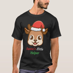 Camiseta El pequeño reno auxiliar de Santa Elena