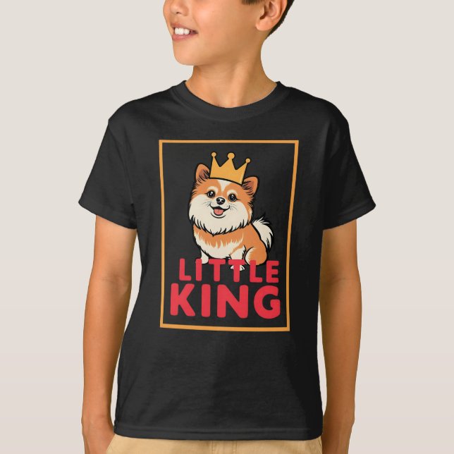 Camiseta El pequeño rey Pomerania (Anverso)