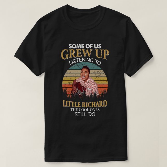 Camiseta El pequeño Richard Regalo De Los Guay Todavía Vint (Diseño del anverso)