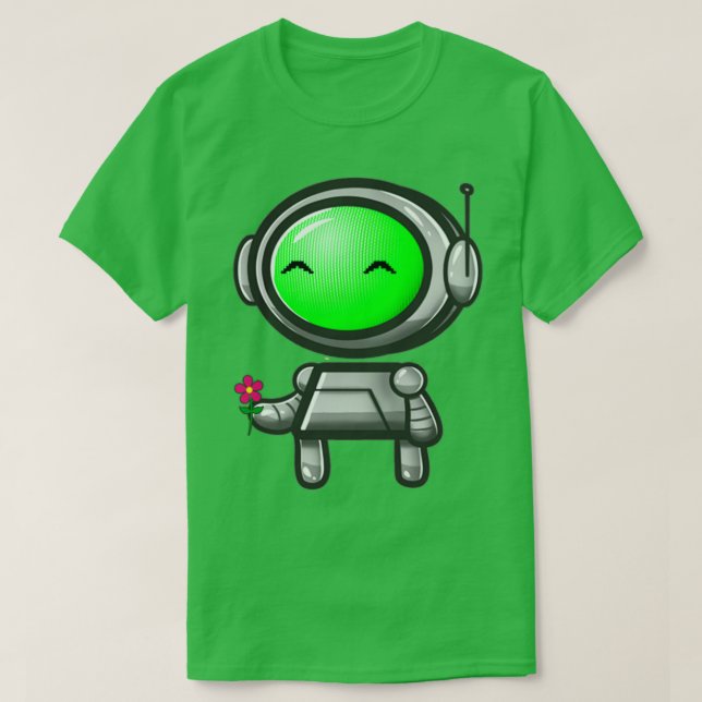 Camiseta El pequeño robot (Diseño del anverso)