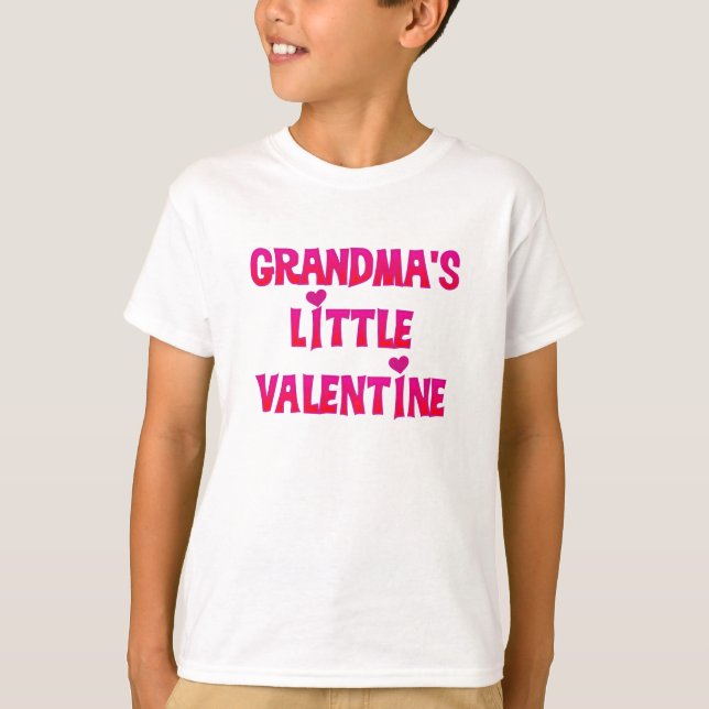 Camiseta El pequeño San Valentín de la abuela (Anverso)
