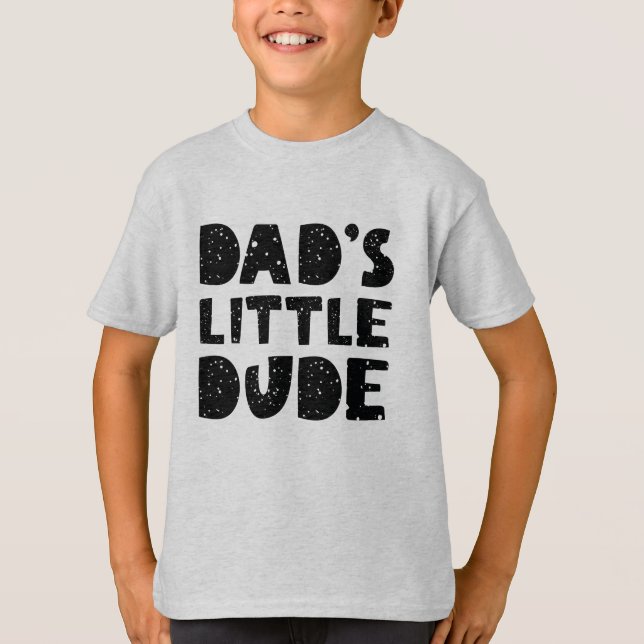 Camiseta El pequeño tipo de papá (Anverso)
