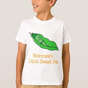 Camiseta El pequeño y dulce guisante de Meemaw