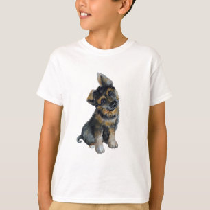 Camiseta El pequeño y pequeño cachorro negro