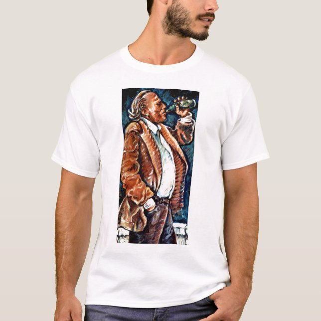 Camiseta El perdedor más grande de Charles Bukowski (Anverso)