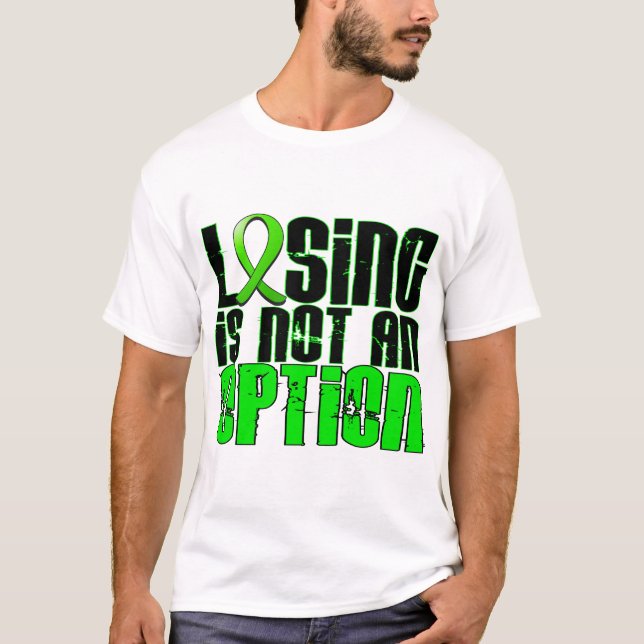 Camiseta El perder no es una enfermedad de Lyme de la (Anverso)