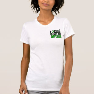 Camiseta El perder no es una lesión cerebral traumática TBI