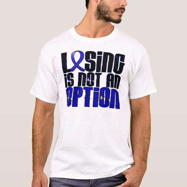 Camiseta El perder no es una opción CFS (Anverso)