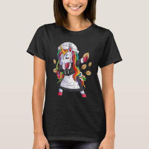 Camiseta El peregrino Dabbing Unicorn DabThanksending Toddl