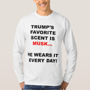 Camiseta El perfume favorito de Trump es seductor