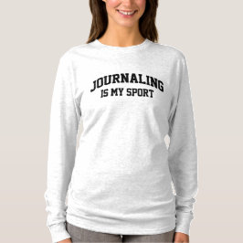 Camiseta El periodismo es mi deporte