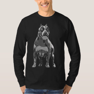 Camiseta El Perro Amor Del Bulbo Estadounidense Amaba A La 