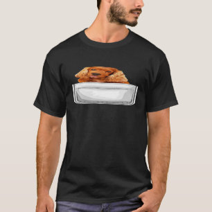 Camiseta El Perro Cachorro De Cocker Spaniel En El Bolsillo