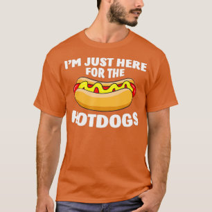 Camiseta El Perro Caliente Me Encanta Por El Calor.