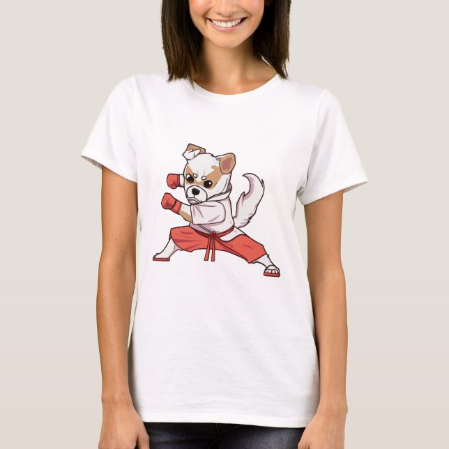 Camiseta El perro conoce a Karate (Anverso)