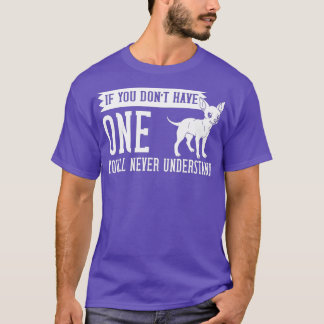 Camiseta El perro de Chiwawa cachorra al propietario Lover 