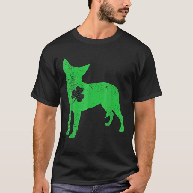 Camiseta El perro de ganado australiano, el amante irlandés (Anverso)